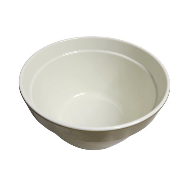 Vintage 100% Melamine 10.5 Bowl  Avocado Verde Olive Green Nesting Bowl - Picture 6 of 8